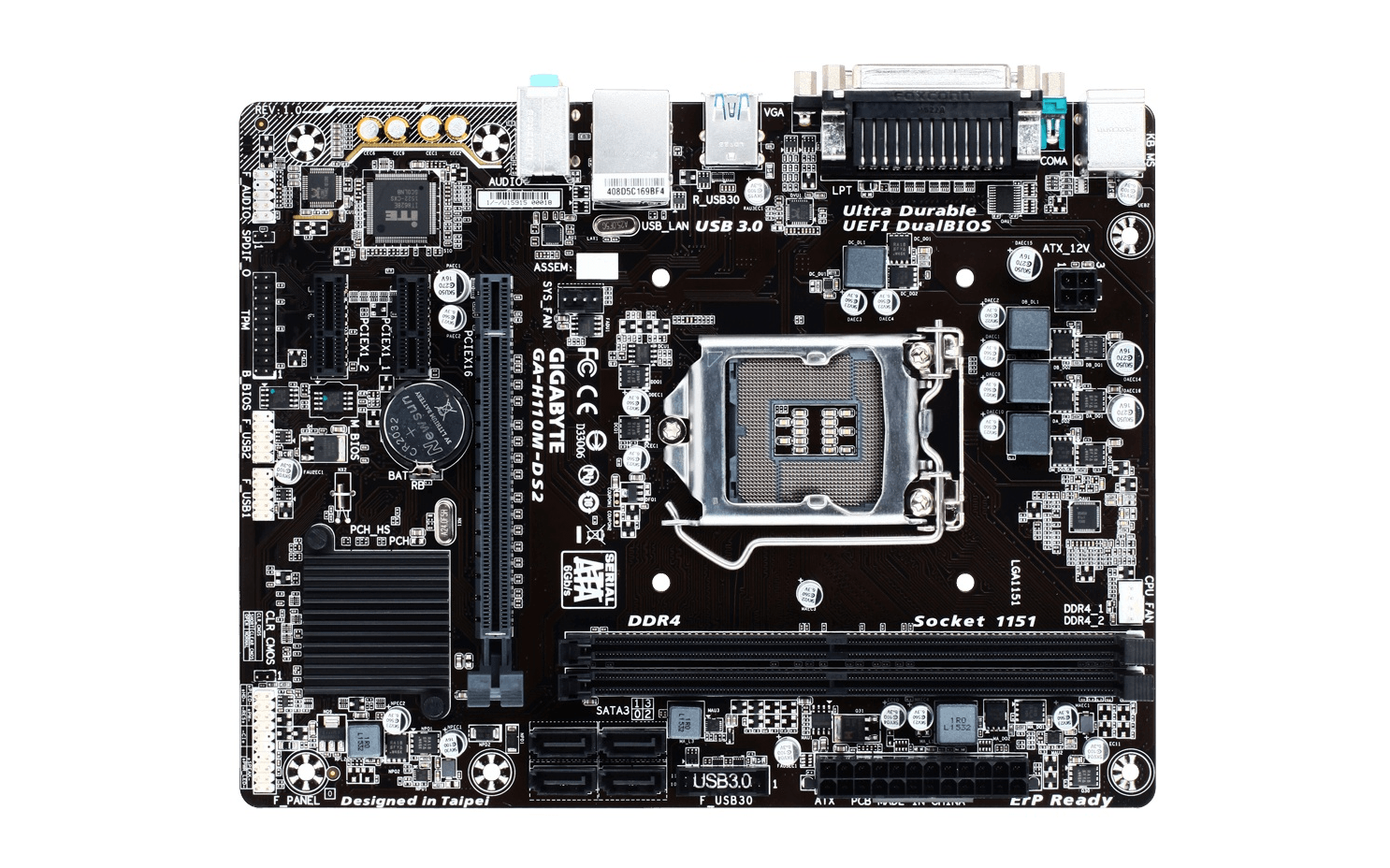 Mainboard tích hợp chipset tương thích với một dòng CPU khác nhau